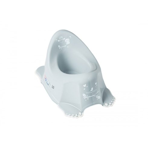 Tega Baby csúszásgátlós bili - szürke bagoly