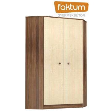 Faktum Makaó Sarokszekrény - szilva/juhar