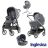   Inglesina Aptica Quattro 4in1 babakocsi szett I-Size Darwin hordozóval - Portland Blue
