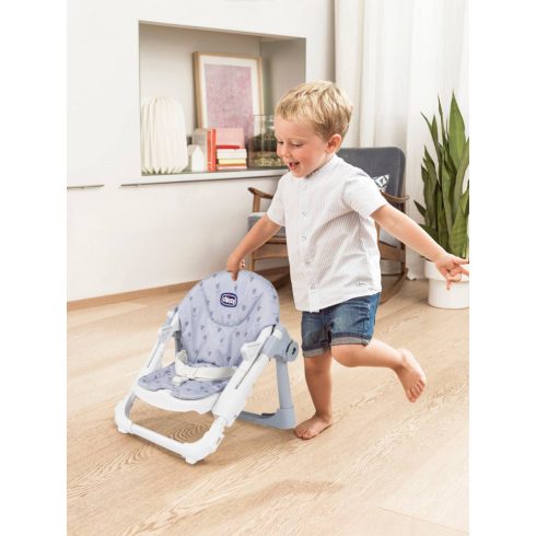 Chicco Chairy 2in1 székmagasító ülőke és kisszék - Bunny szürke