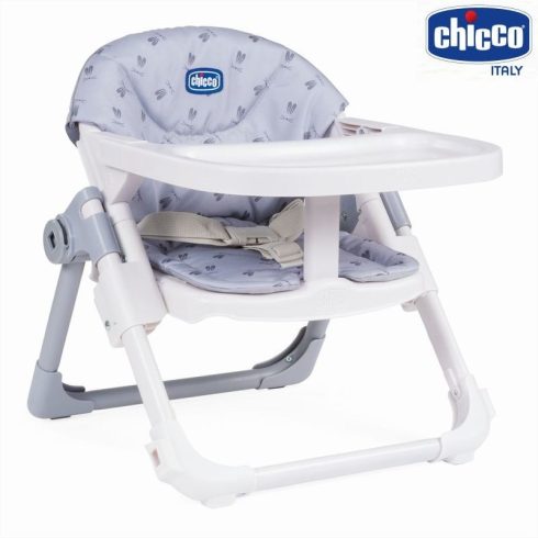 Chicco Chairy 2in1 székmagasító ülőke és kisszék - Bunny szürke