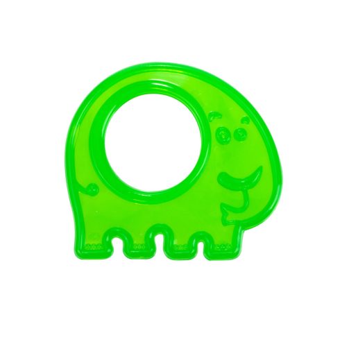 Canpol elasztikus rágóka - zöld elefánt