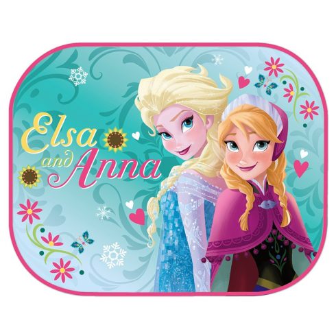 Disney autós napellenző  2db-os - Jégvarázs, Elsa&Anna&Olaf