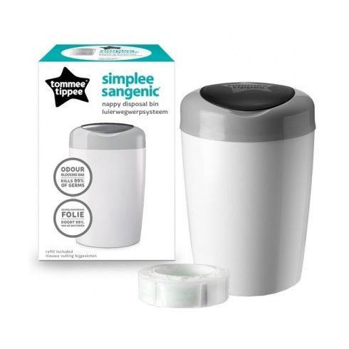 Tommee Tippee Simplee pelenkacsomagoló - szürke