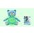 Chicco Baby Bear plüss maci projektor kék 