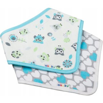 Akuku háromszög alakú előke 2db/csomag