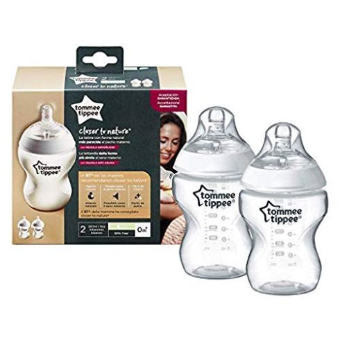 Tommee Tippee Closer To Nature 2*260ml cumisüveg - 0+