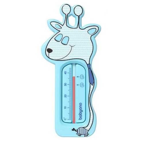 BabyOno Vízhőmérő - kék  zsiráf 
