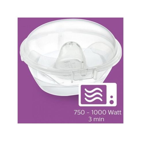 Avent szilikon mellbimbóvédő, közepes (M) 21 mm