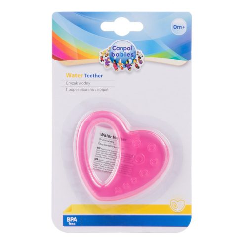 Canpol hűtőrágóka - rózsaszín szív