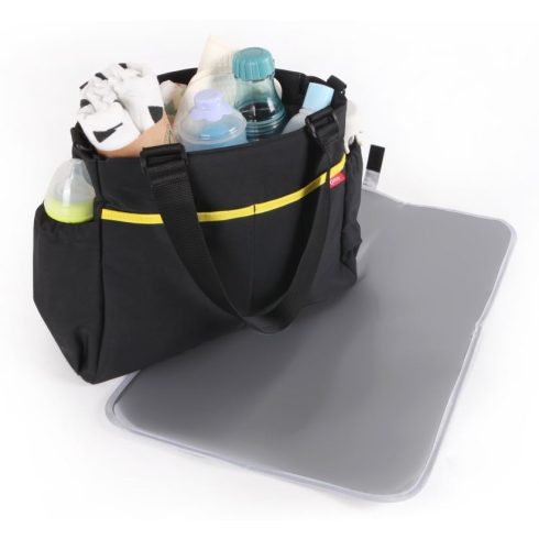 Qplay Mandy pelenkázó táska - Black