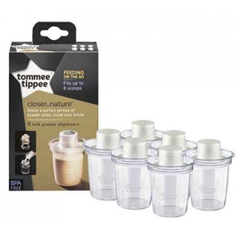 Tommee Tippee Closer To Nature tápszeradagoló 6db/csomag