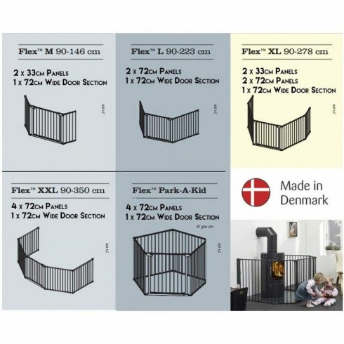 Baby Dan Olaf XXX térrács - 90-350 cm