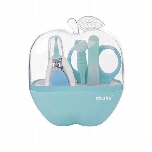 Akuku baba manikűrkészlet -  Apple kék