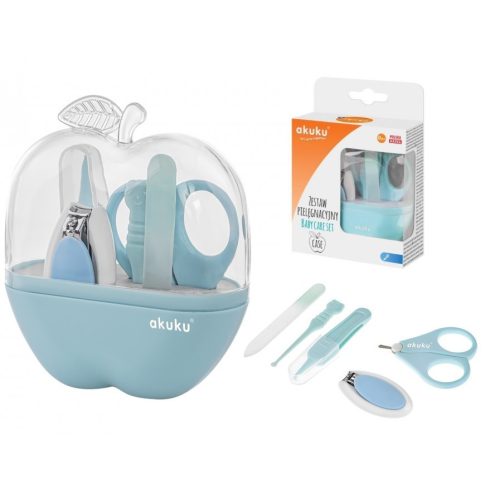 Akuku baba manikűrkészlet -  Apple kék