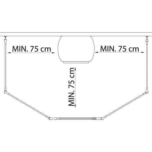 Baby Dan Olaf XX térrács 90-278 cm - Fekete