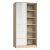 Faktum Alda Classic 2 osztású szekrény - Coimbra/magasfényű  fehér 