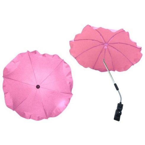 Univerzális napernyő babakocsihoz - pasztell rózsaszín