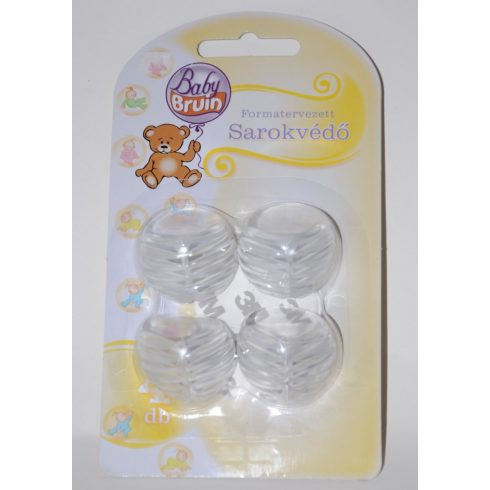 Baby Bruin biztonsági formatervezett sarokvédő 4db