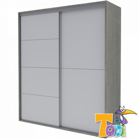 Todi Cube 2 gardróbszekrény 140-es