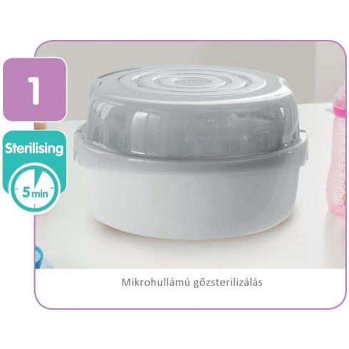MAM Elektromos üvegsterilizáló és expressz cumisüveg - melegítő 