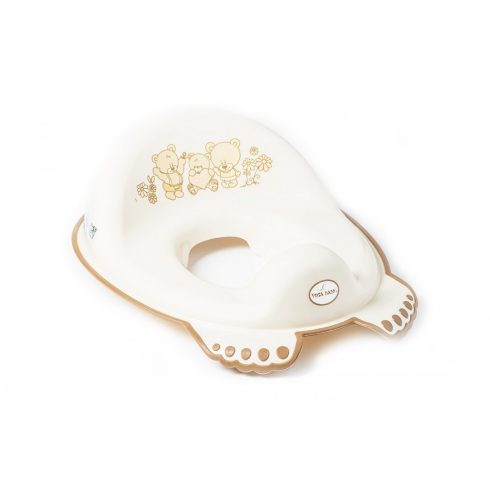 Tega Baby csúszásgátlós WC szűkítő Teddy Bear- beige