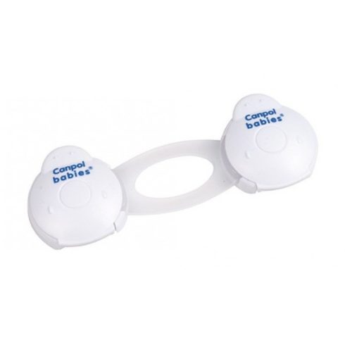 Canpol babies többcélú biztonsági zár 2db rövid - fehér 