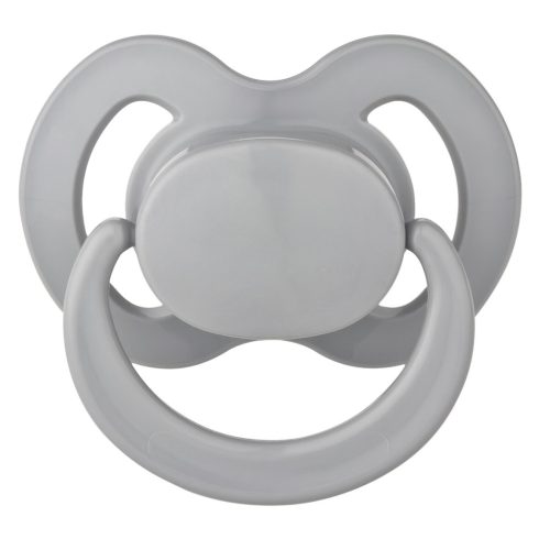 Baby-Nova szilikon fogszabályzós cumi 0 - 6 hó 2db/csom. zöld/szürke