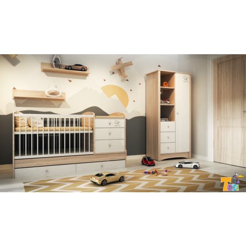 Todi Magic babaszoba III. - szilfa/fényes fehér