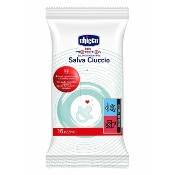 Chicco cumi -és rágóka törlőkendő - 16 db