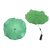 Univerzális napernyő babakocsihoz - Zöld
