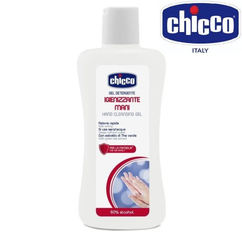 Chicco kéztisztító gél 100 ml - zöldtea kivonattal