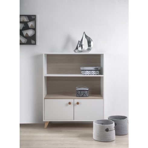 Faktum Colette Fehér széles nyitott tároló - Fehér / Coimbra