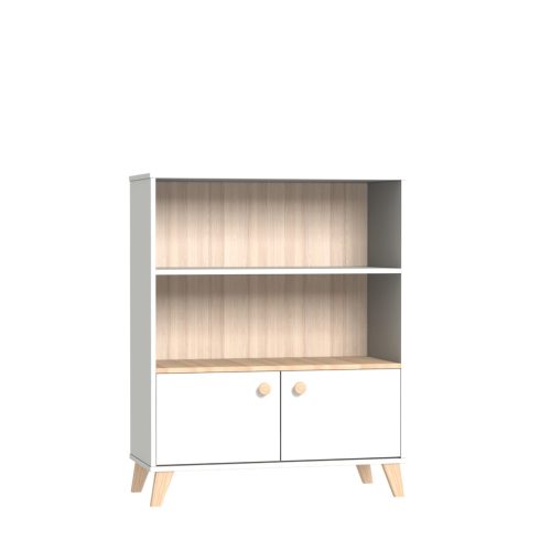 Faktum Colette Fehér széles nyitott tároló - Fehér / Coimbra