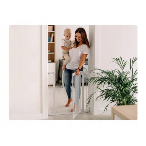 Lionelo Truus Slim biztonsági rács 75-105 cm - fehér