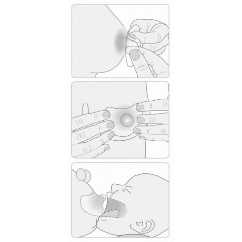 Lansinoh kontakt bimbóvédő szilikon normál 2 db