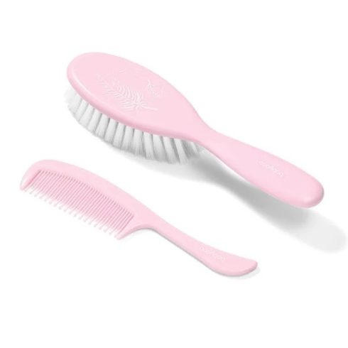 BabyOno  hajkefe + fésű szett - rózsaszín 