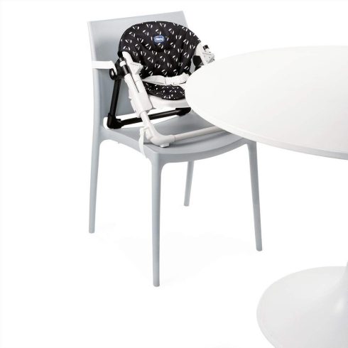 Chicco Chairy 2in1 székmagasító ülőke és kisszék -  Sweetdog fekete