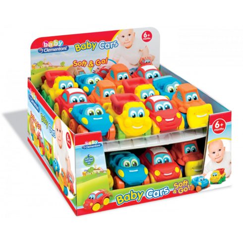 Clementoni Baby kisautó - piros