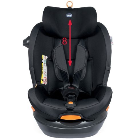 Chicco Around U (i-Size) 40-105 cm  0h +  Jet Black