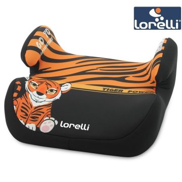   Lorelli Topo Comfort autós ülésmagasító 15-36kg - Tiger blck-orange