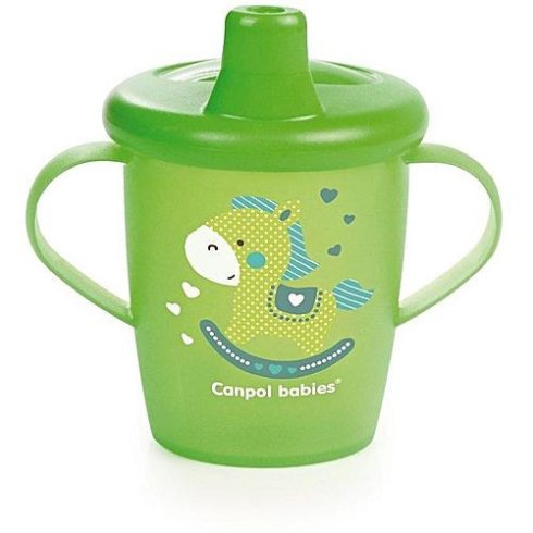 Canpol babies Non-spill cup TOYS 250 ml  csöpögésmentes itatópohár  HINTALÓ