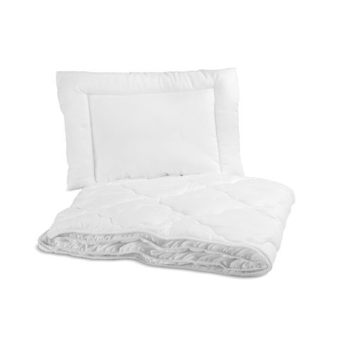 Vaganza vékony steppelt 2 részes babaágynemű 100x135 cm - fehér 