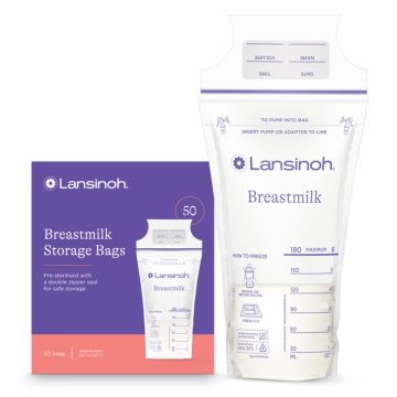 Lansinoh anyatejtároló fagyasztózacskó - 50 db/csomag